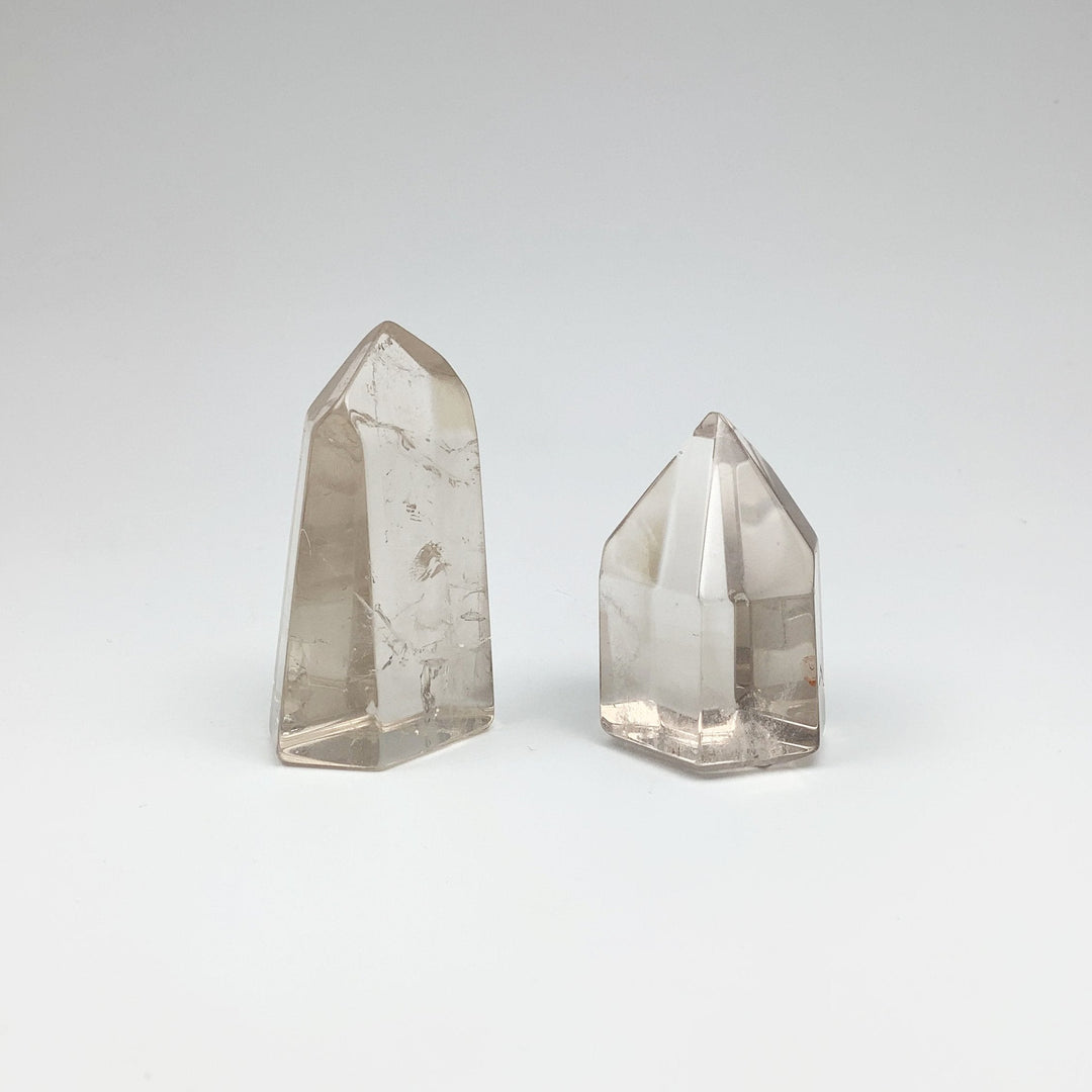 Smoky Quartz Polished Point - Rocks and Gems Canada