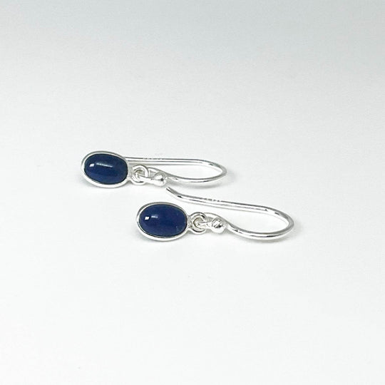 Sodalite Dangle Earrings-Rocks and Gems Canada