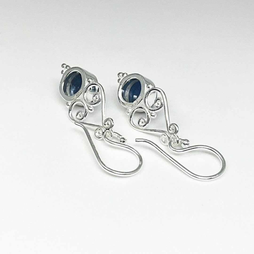 Sodalite Dangle Earrings-Rocks and Gems Canada