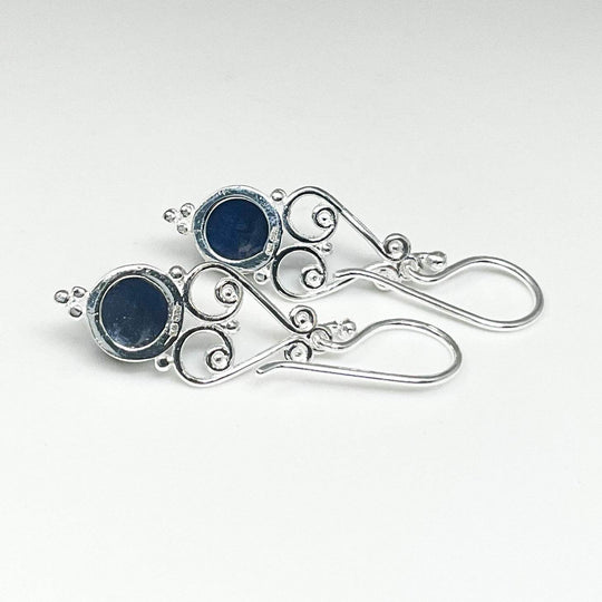 Sodalite Dangle Earrings-Rocks and Gems Canada
