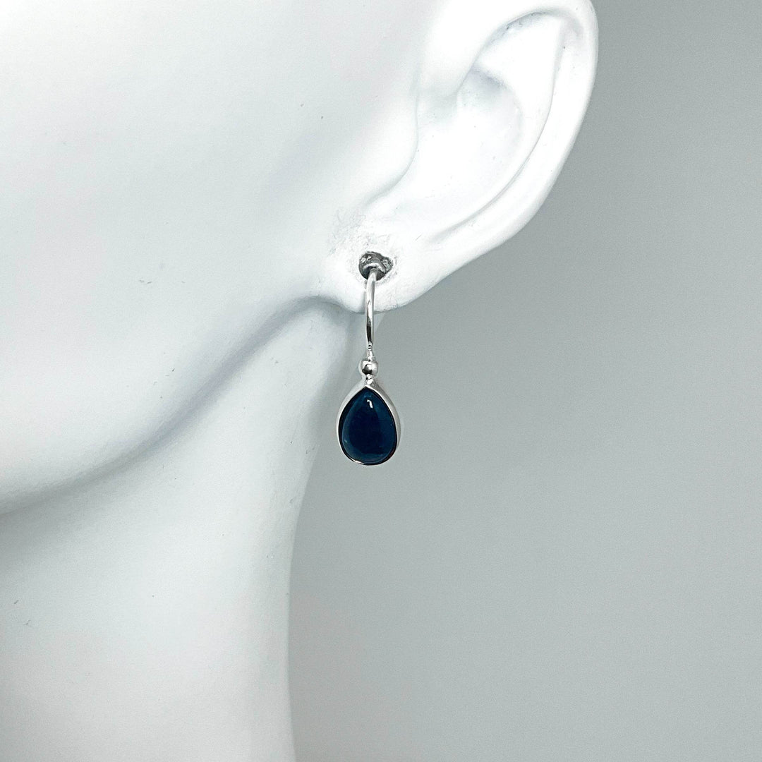 Sodalite Dangle Earrings-Rocks and Gems Canada