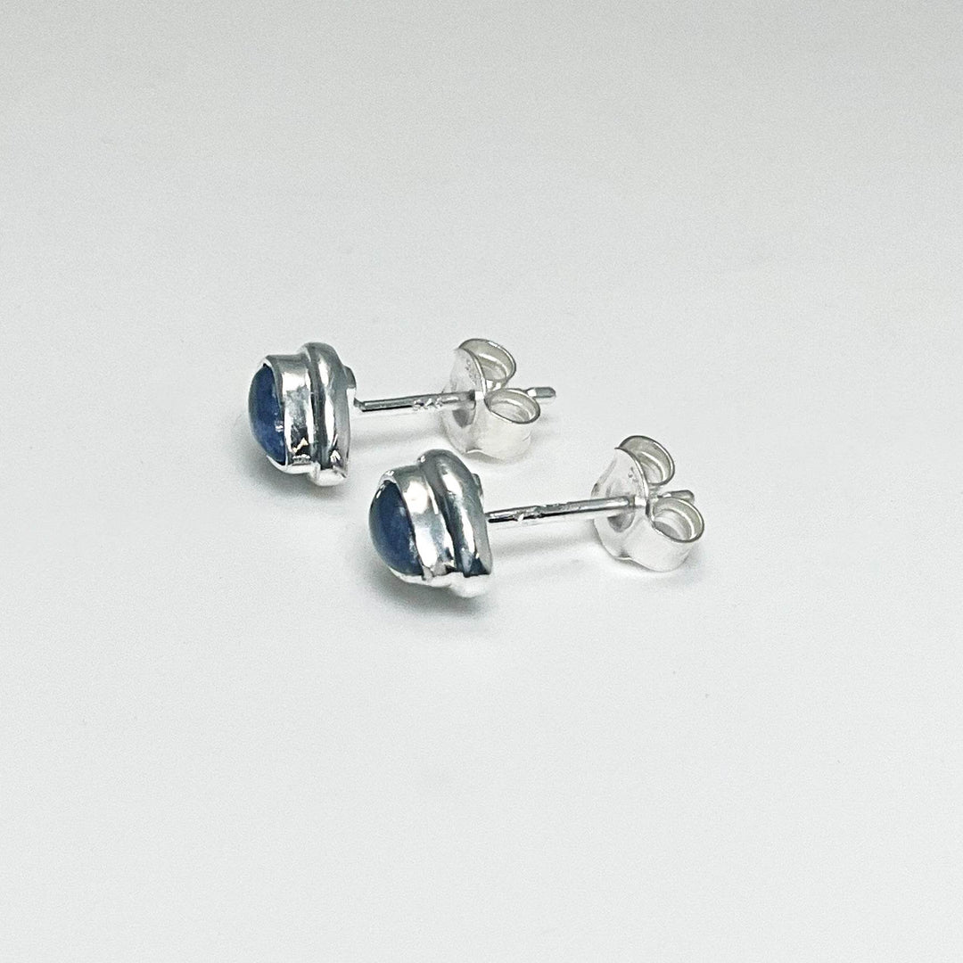 Sodalite Stud Earrings-Rocks and Gems Canada