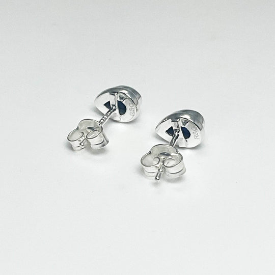 Sodalite Stud Earrings-Rocks and Gems Canada