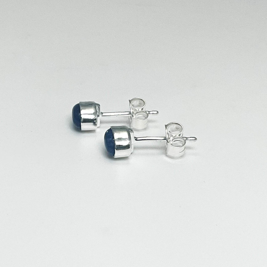 Sodalite Stud Earrings-Rocks and Gems Canada