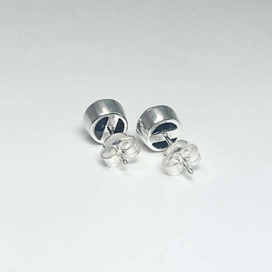 Sodalite Stud Earrings-Rocks and Gems Canada