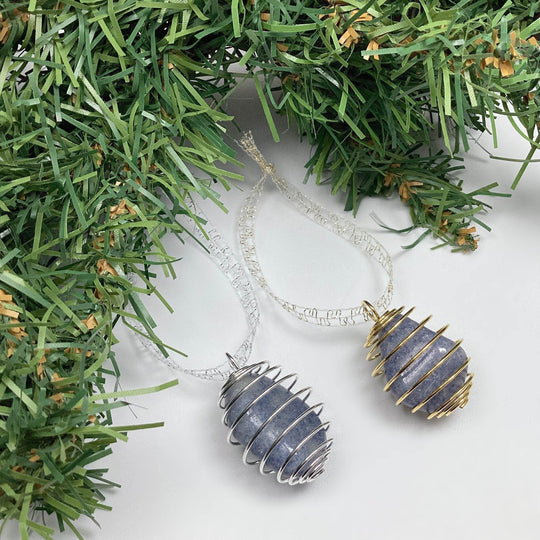 Spiral Gemstone Ornament-Rocks and Gems Canada