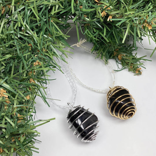 Spiral Gemstone Ornament-Rocks and Gems Canada
