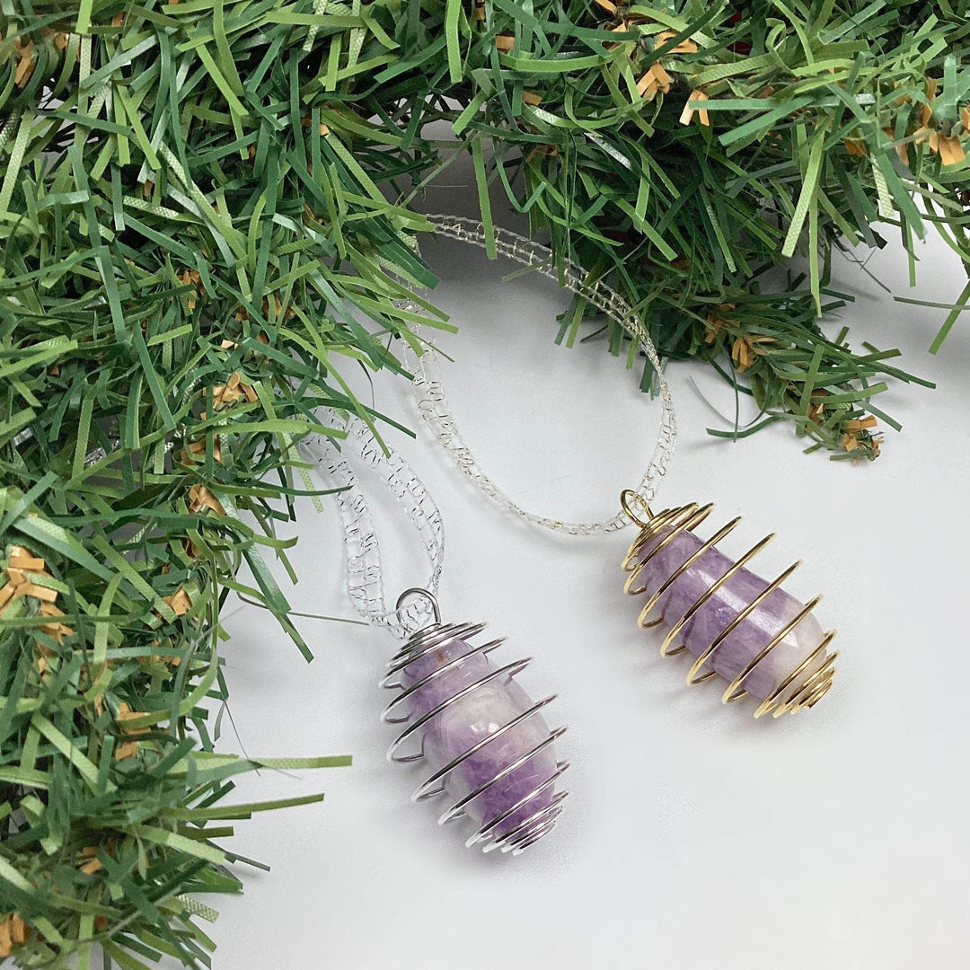Spiral Gemstone Ornament-Rocks and Gems Canada