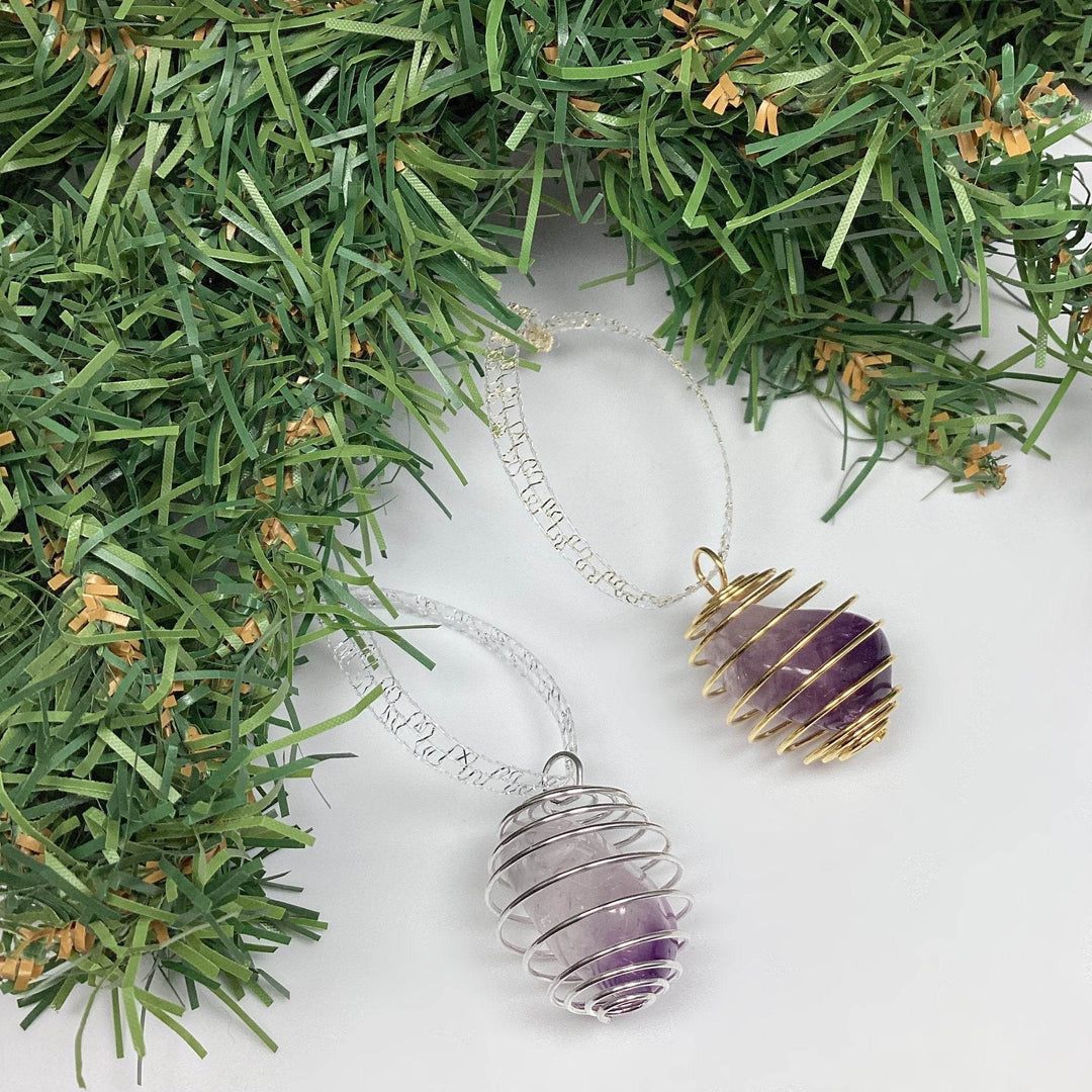 Spiral Gemstone Ornament-Rocks and Gems Canada