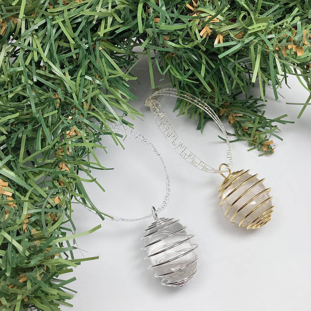 Spiral Gemstone Ornament-Rocks and Gems Canada