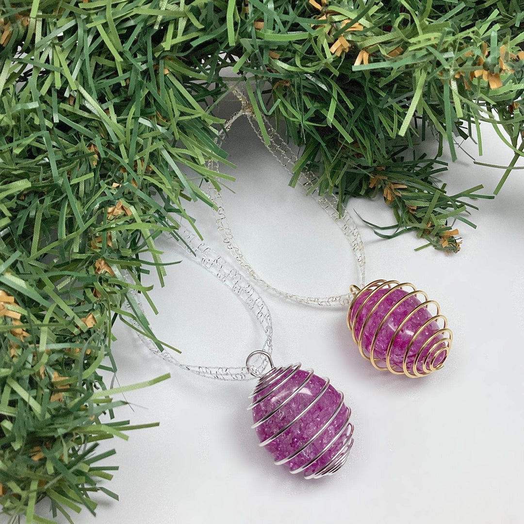 Spiral Gemstone Ornament-Rocks and Gems Canada