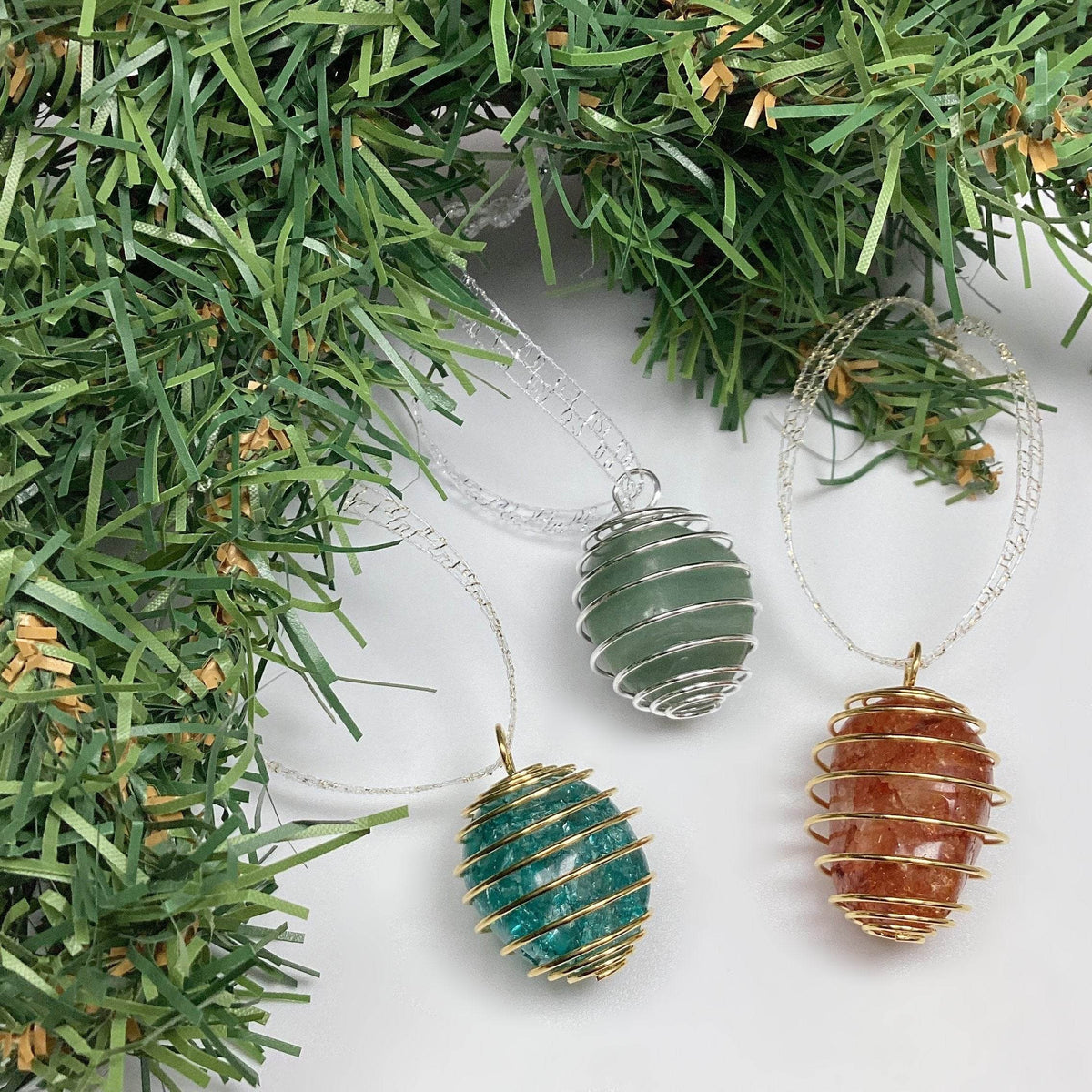 Spiral Gemstone Ornament-Rocks and Gems Canada