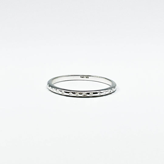 Sterling Silver Band Ring-Rocks and Gems Canada