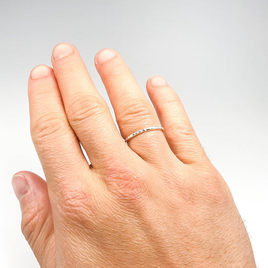 Sterling Silver Band Ring-Rocks and Gems Canada