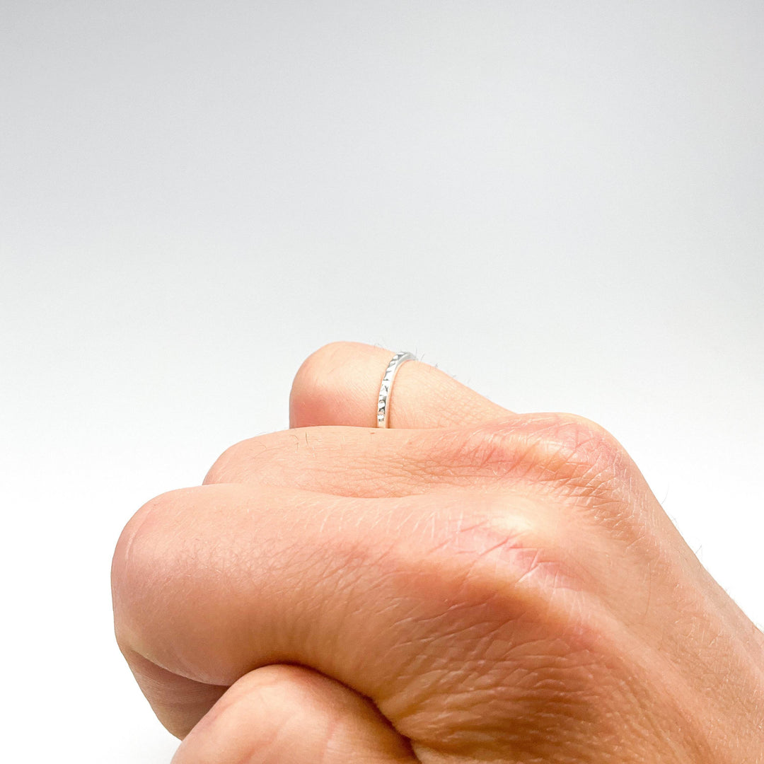 Sterling Silver Band Ring-Rocks and Gems Canada
