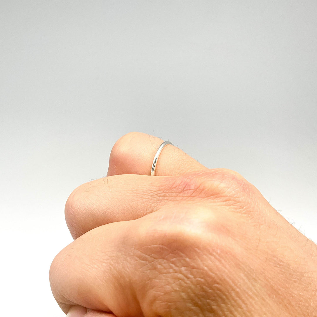Sterling Silver Band Ring-Rocks and Gems Canada