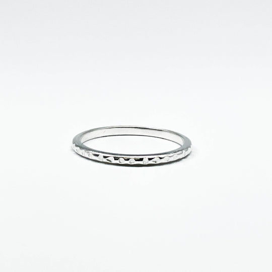 Sterling Silver Band Ring-Rocks and Gems Canada