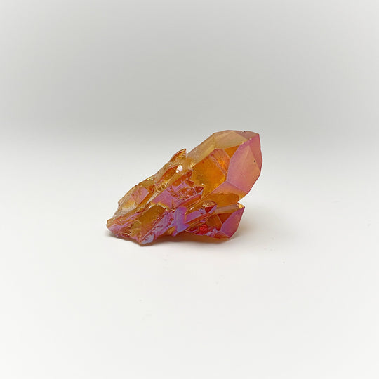 Sunset Aura Quartz Cluster - Rocks and Gems Canada