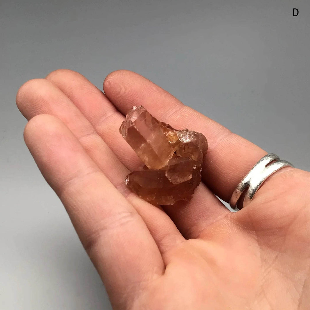 Tangerine Quartz Cluster-Rocks and Gems Canada