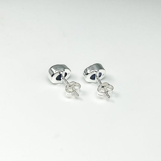 Tanzanite Stud Earrings-Rocks and Gems Canada