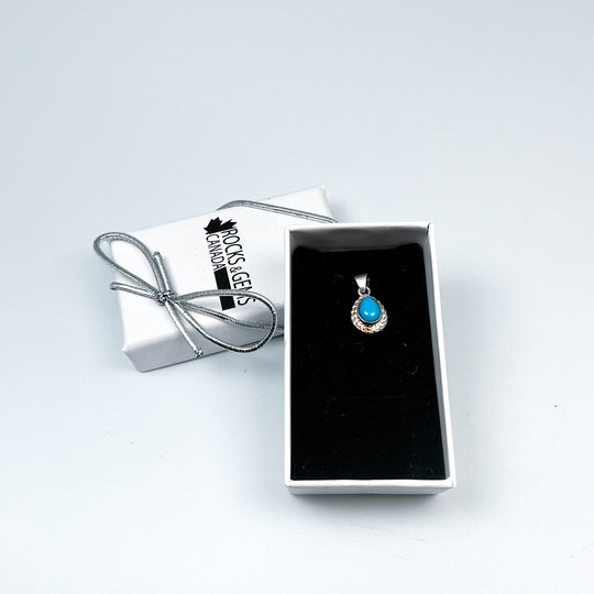 Turquoise Pendant-Rocks and Gems Canada