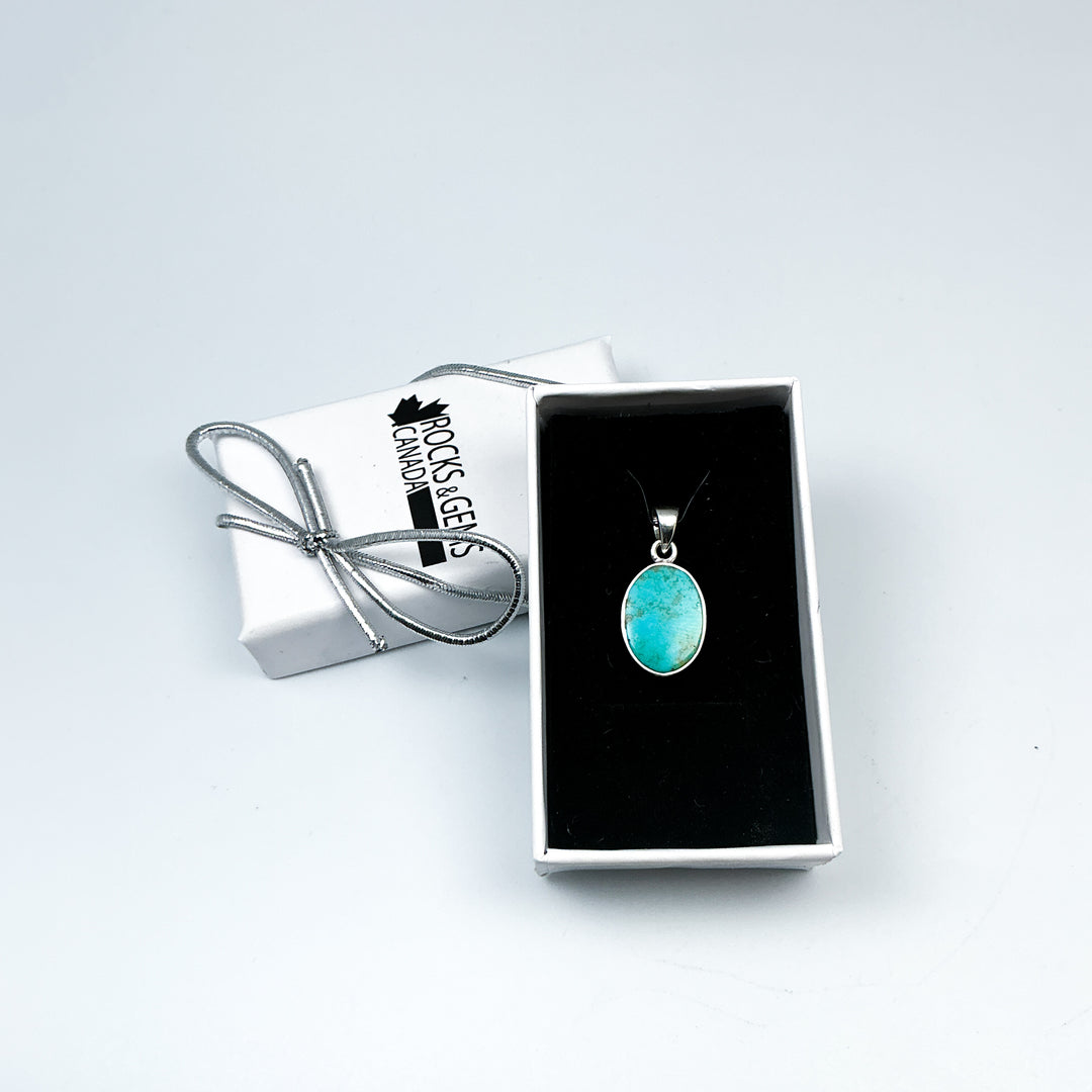 Turquoise Pendant-Rocks and Gems Canada