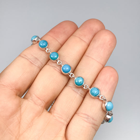 Turquoise Sterling Silver Bracelet-Rocks and Gems Canada
