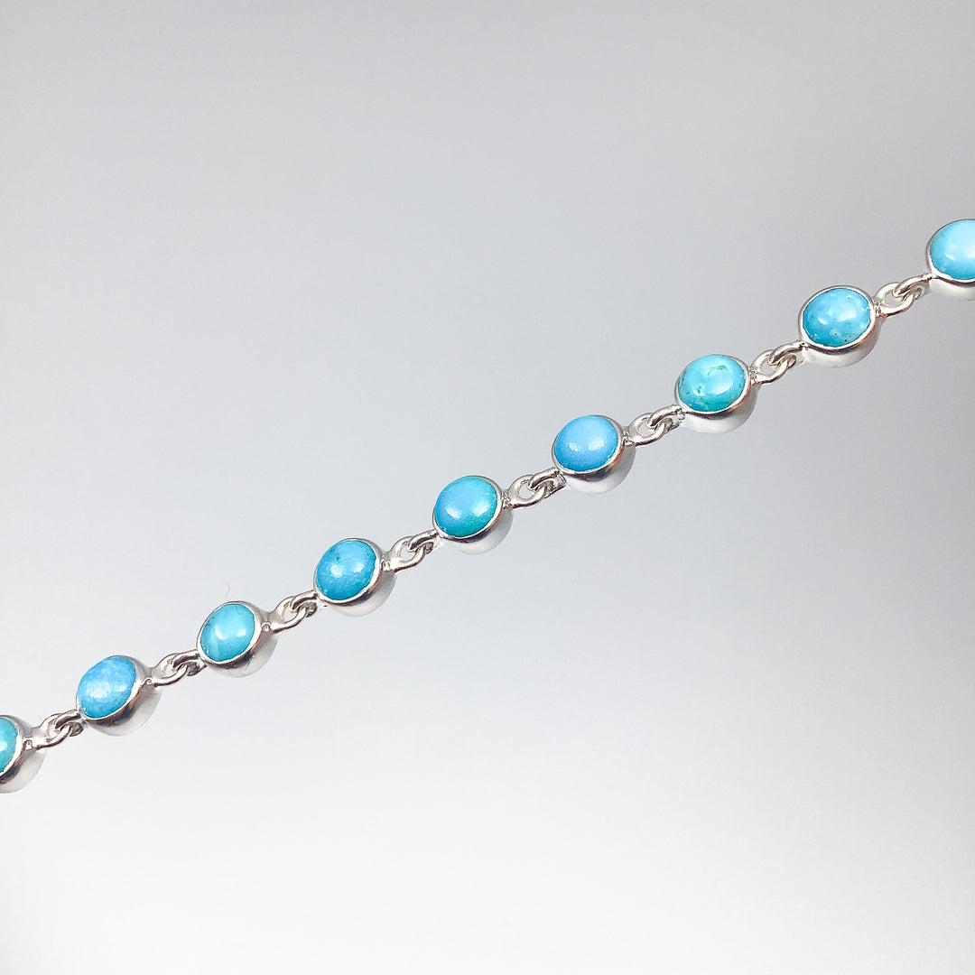 Turquoise Sterling Silver Bracelet-Rocks and Gems Canada