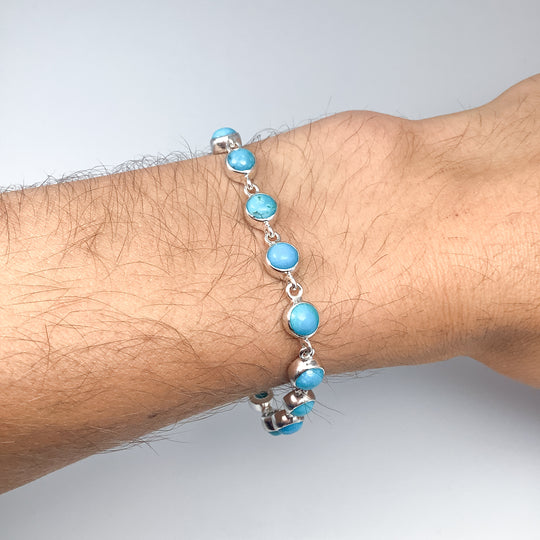 Turquoise Sterling Silver Bracelet-Rocks and Gems Canada