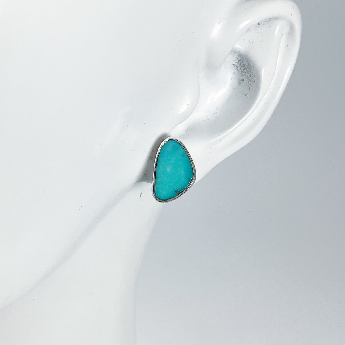 Turquoise Stud Earrings-Rocks and Gems Canada