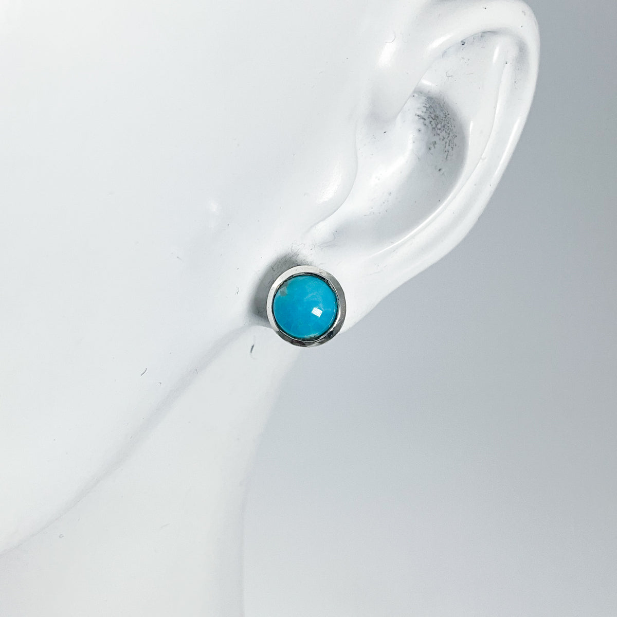 Turquoise Stud Earrings-Rocks and Gems Canada