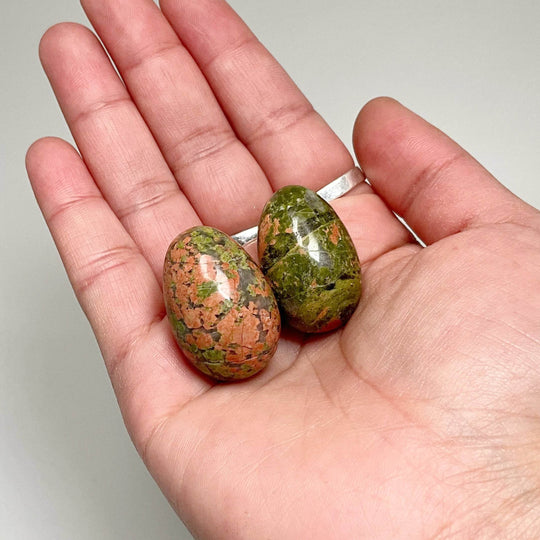 Unakite Mini Egg-Rocks and Gems Canada