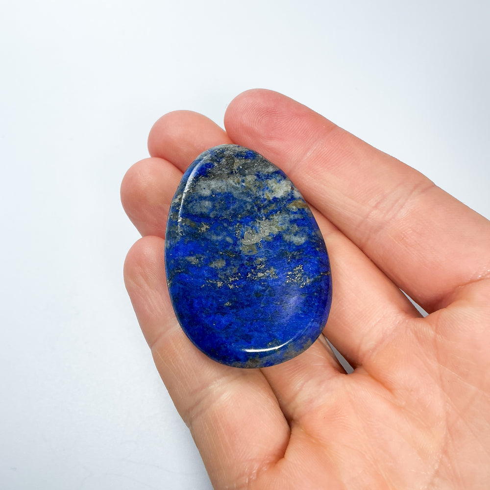 Worry Stone - Lapis Lazuli-Rocks and Gems Canada