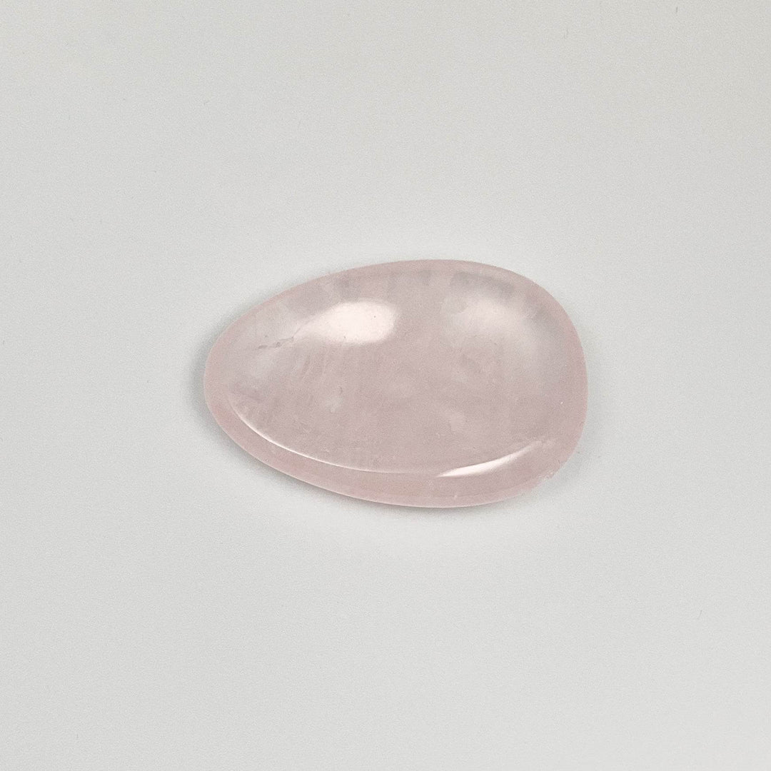 Worry Stone - Rose Quartz-Rocks and Gems Canada
