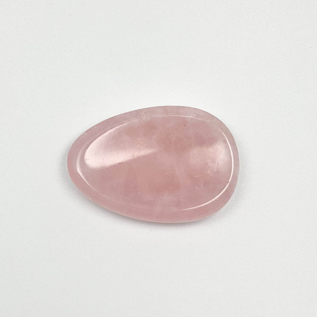 Worry Stone - Rose Quartz-Rocks and Gems Canada