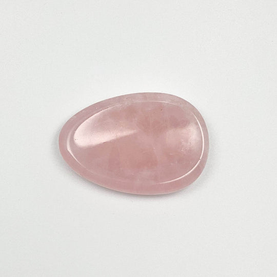 Worry Stone - Rose Quartz-Rocks and Gems Canada