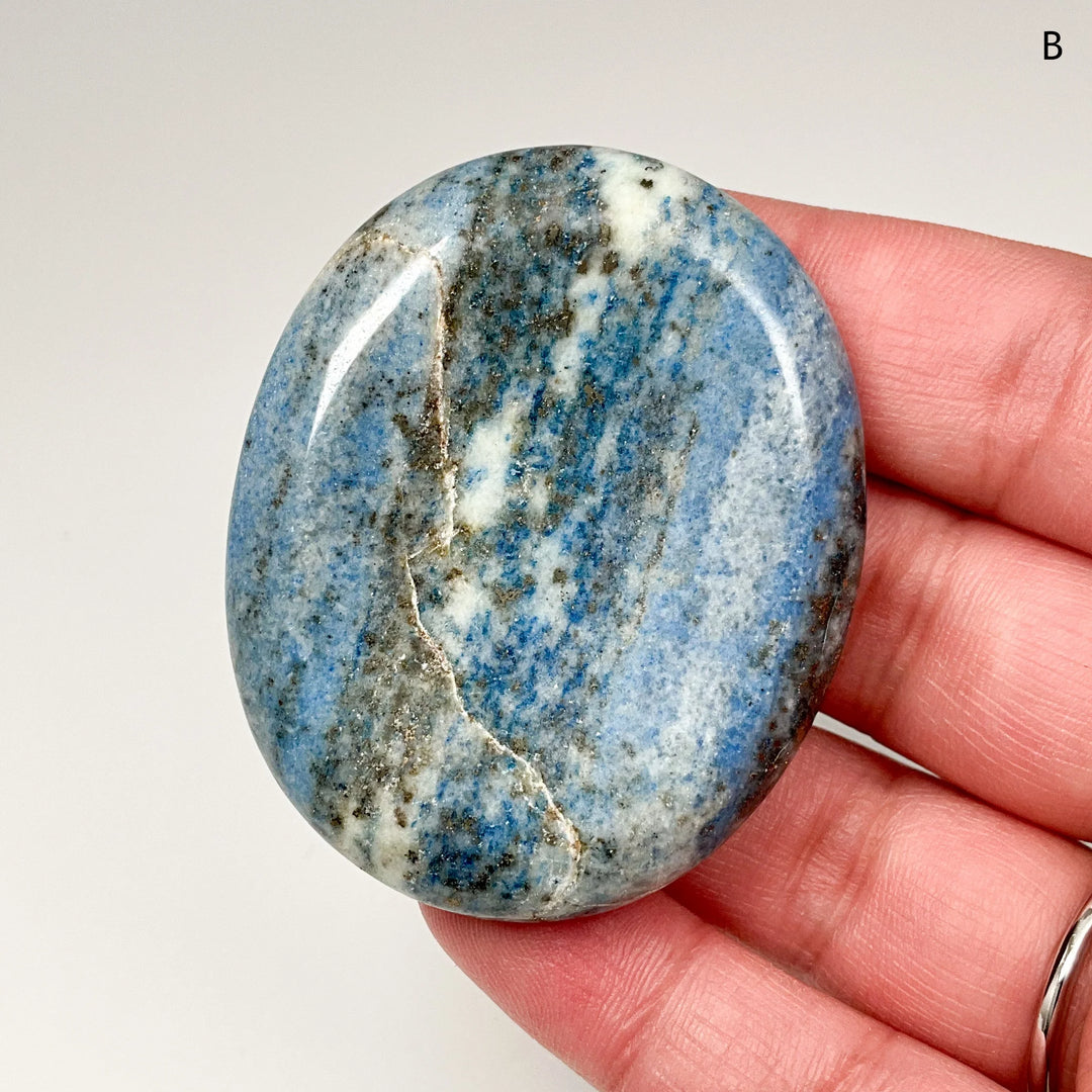 Worry Stone - Lapis Lazuli - Rocks and Gems Canada