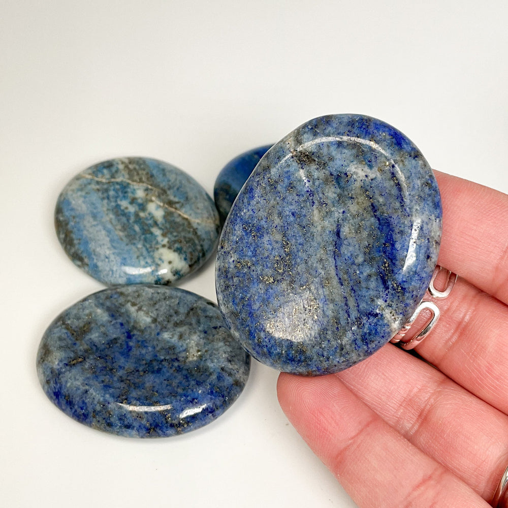 Worry Stone - Lapis Lazuli - Rocks and Gems Canada