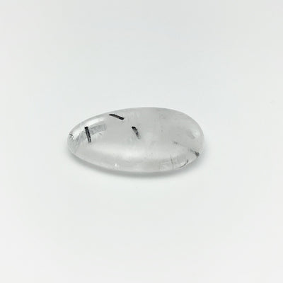 Worry Stone - Tourmalated Quartz