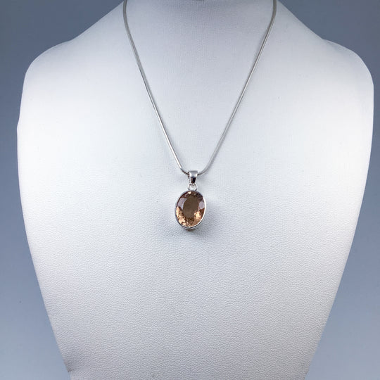 Yellow Tourmaline Pendant-Rocks and Gems Canada
