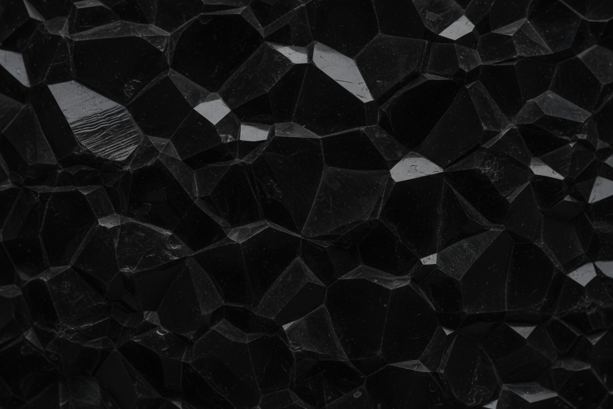 Black crystal texture background