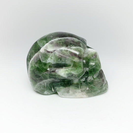 Carved Fluorite Skull - Rocks and Gems Canada