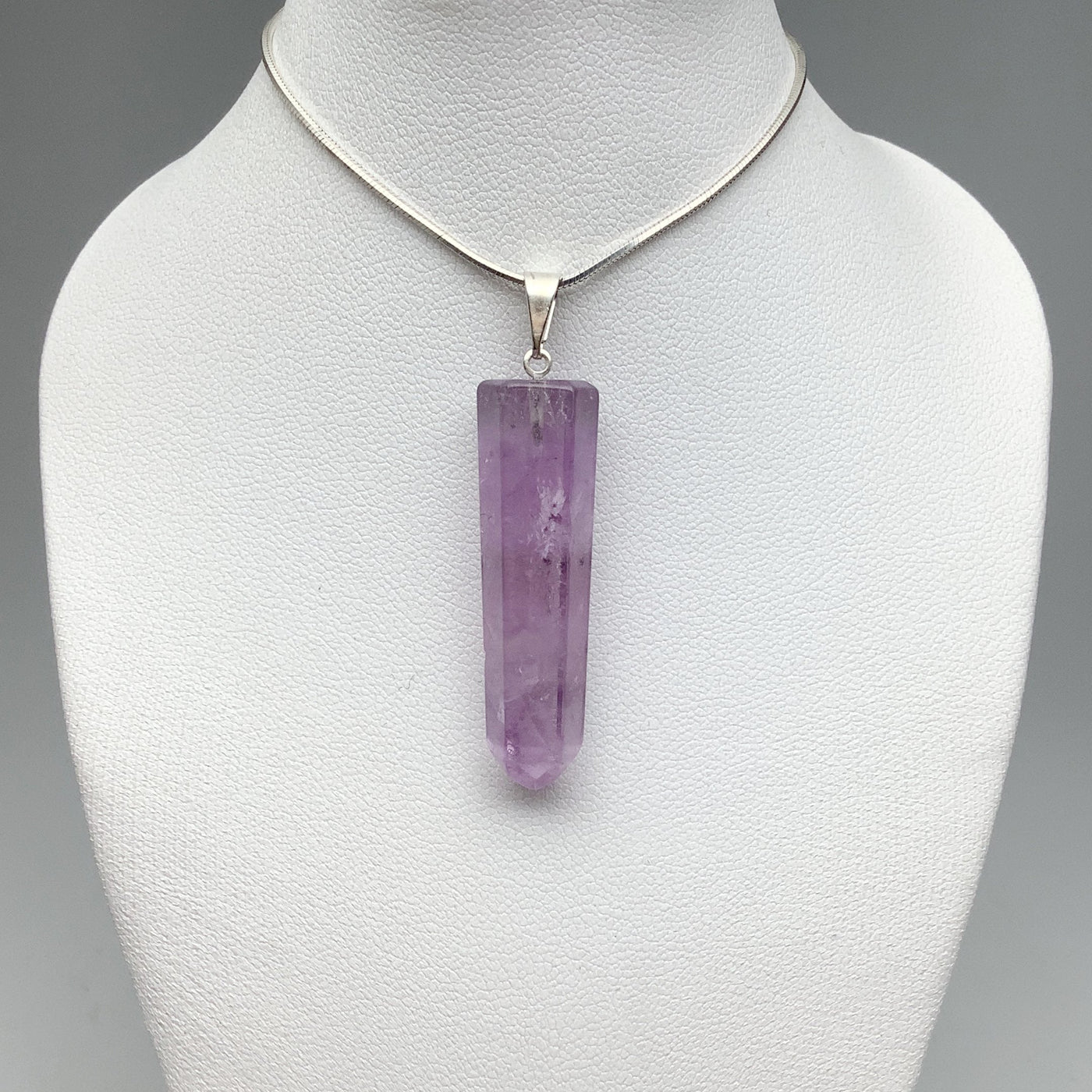 Crystal Point Bail Top Pendant