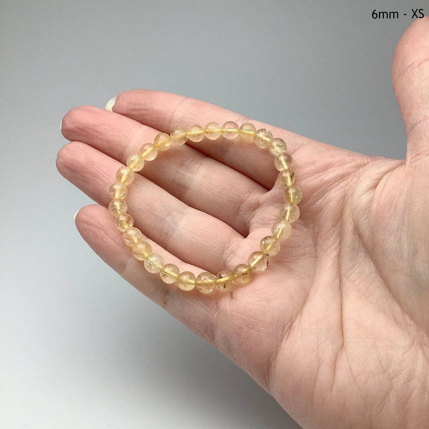 Citrine Beaded Bracelet