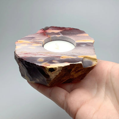Mookaite Candle Holder