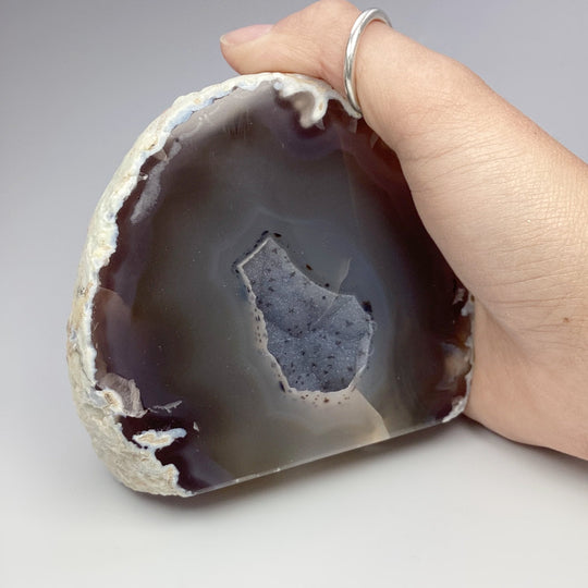 Natural Agate Geode - Rocks and Gems Canada