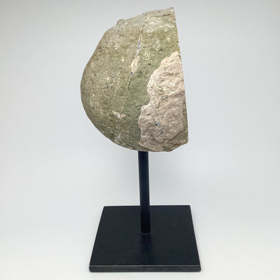 Natural Agate Geode on Stand