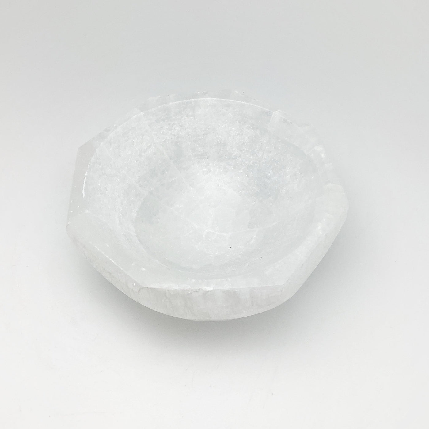 Selenite Octagon Bowl