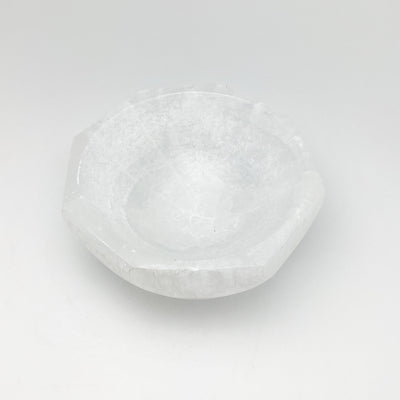 Selenite Octagon Bowl