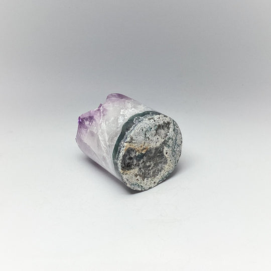 Amethyst Druze Cylinder Stand Up - Rocks and Gems Canada